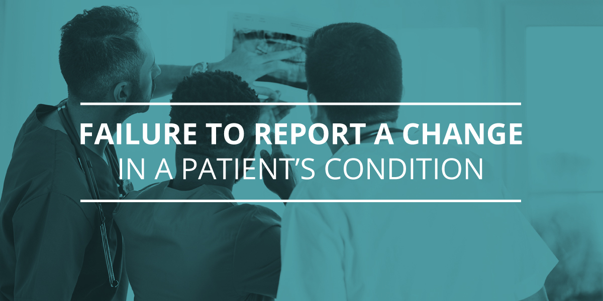 change patients condition