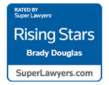 Rated By Super Lawyers Rising Stars Brady Douglas SuperLawyers.com
